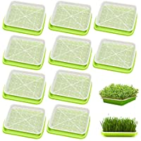 Bandejas de germinación con peldaños- 10 unidades para sembrar y germinar para brotes de semillas- para jardín- hogar…